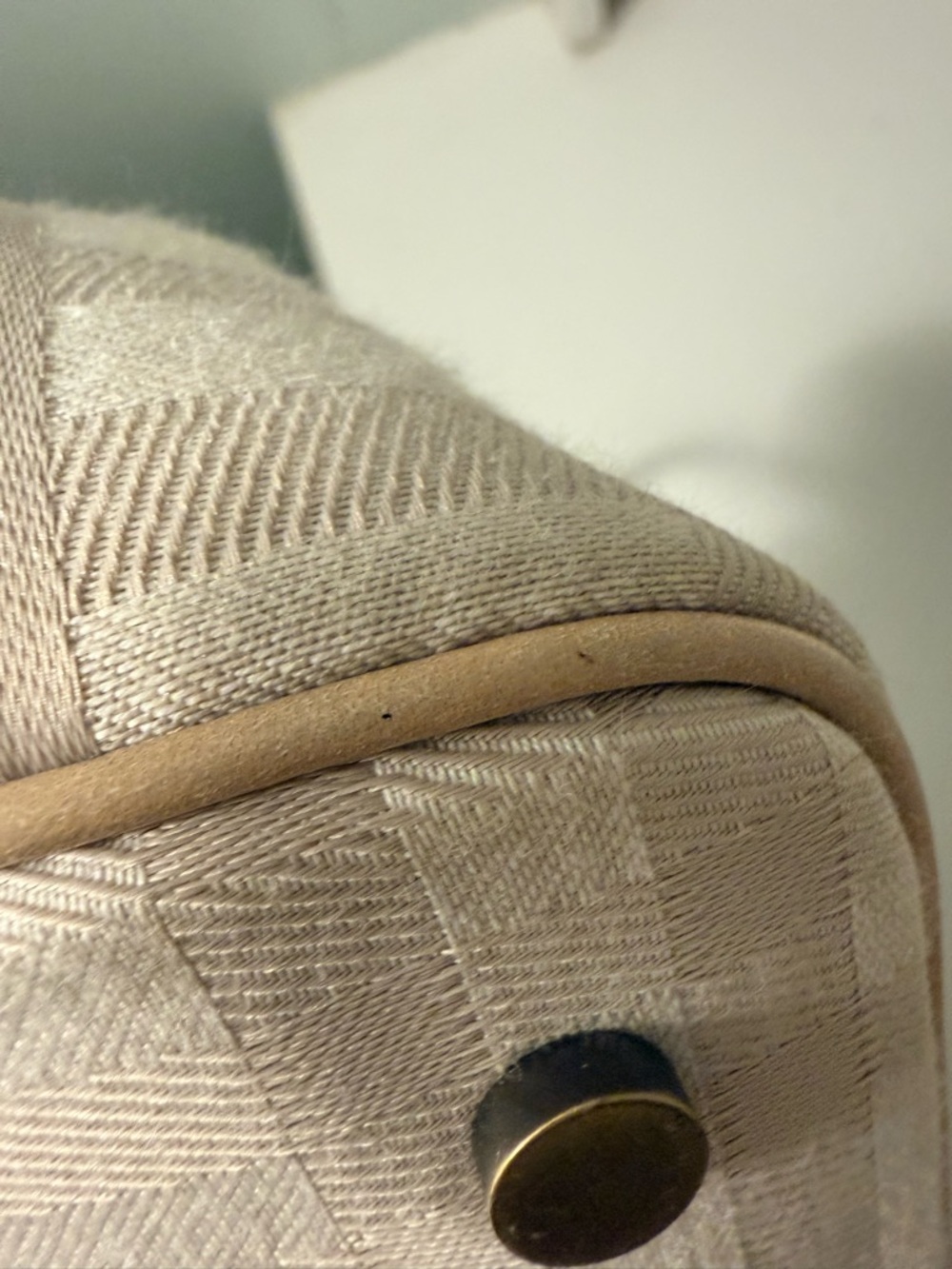 VINTAGE RARE Burberry London Tonal Nova Check Expandable Satchel - May 2002 - Picture 13 of 16